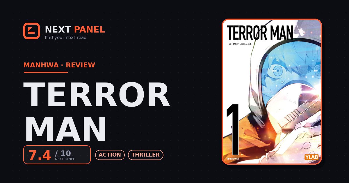 Terror Man cover - Next Panel review