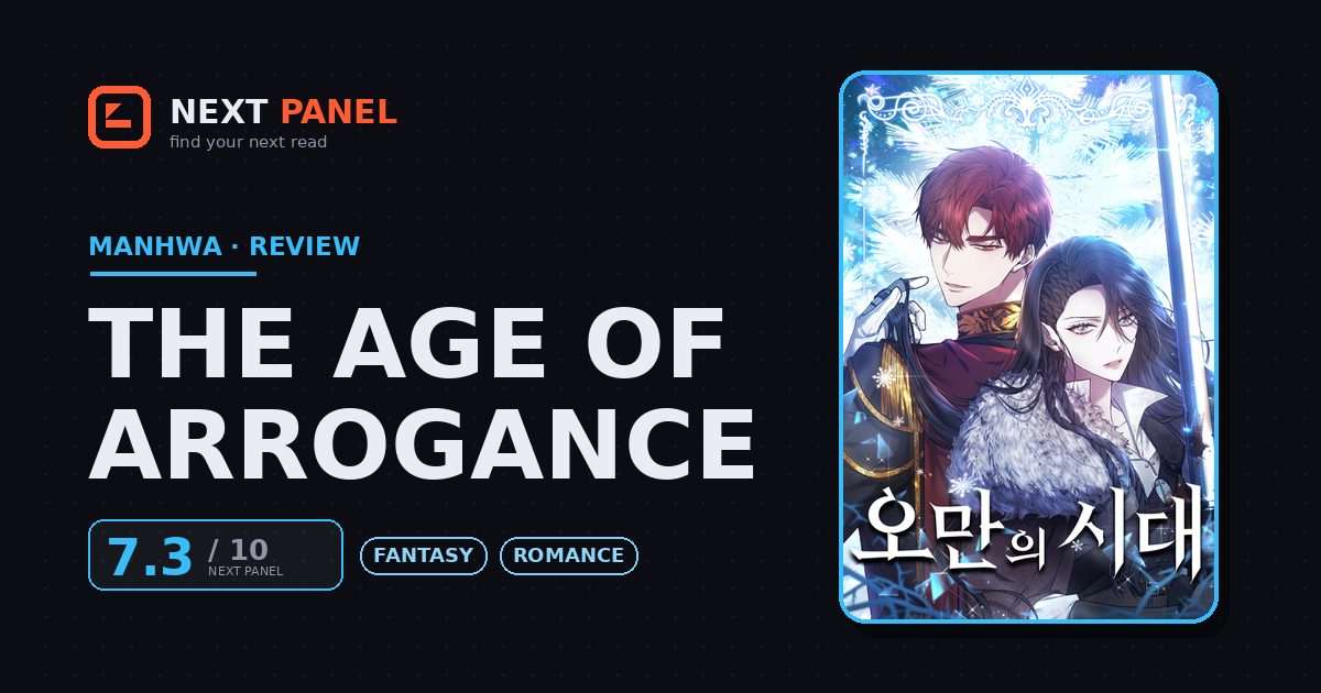 The Age of Arrogance cover - Next Panel review