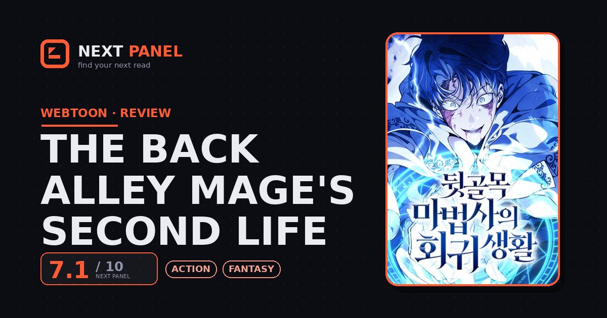 The Back Alley Mage's Second Life cover - Next Panel review
