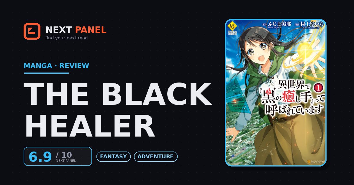 The Black Healer cover - Next Panel review