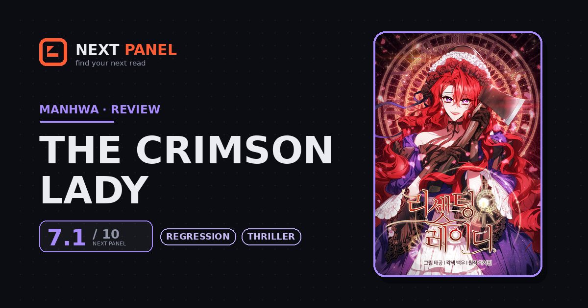The Crimson Lady cover - Next Panel review