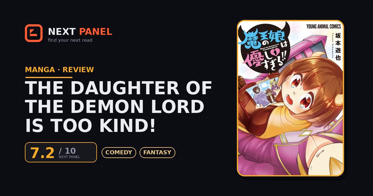 The Daughter of the Demon Lord Is Too Kind! cover - Next Panel review