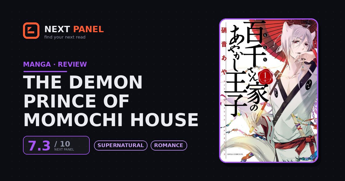 The Demon Prince of Momochi House cover - Next Panel review