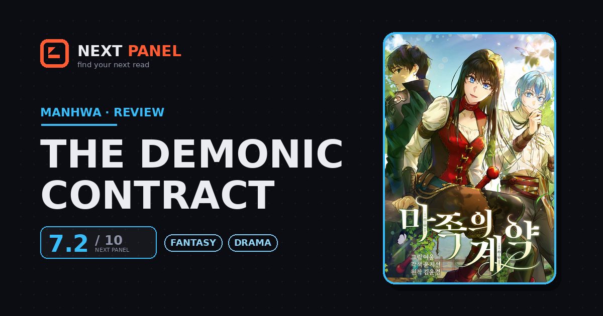 The Demonic Contract cover - Next Panel review