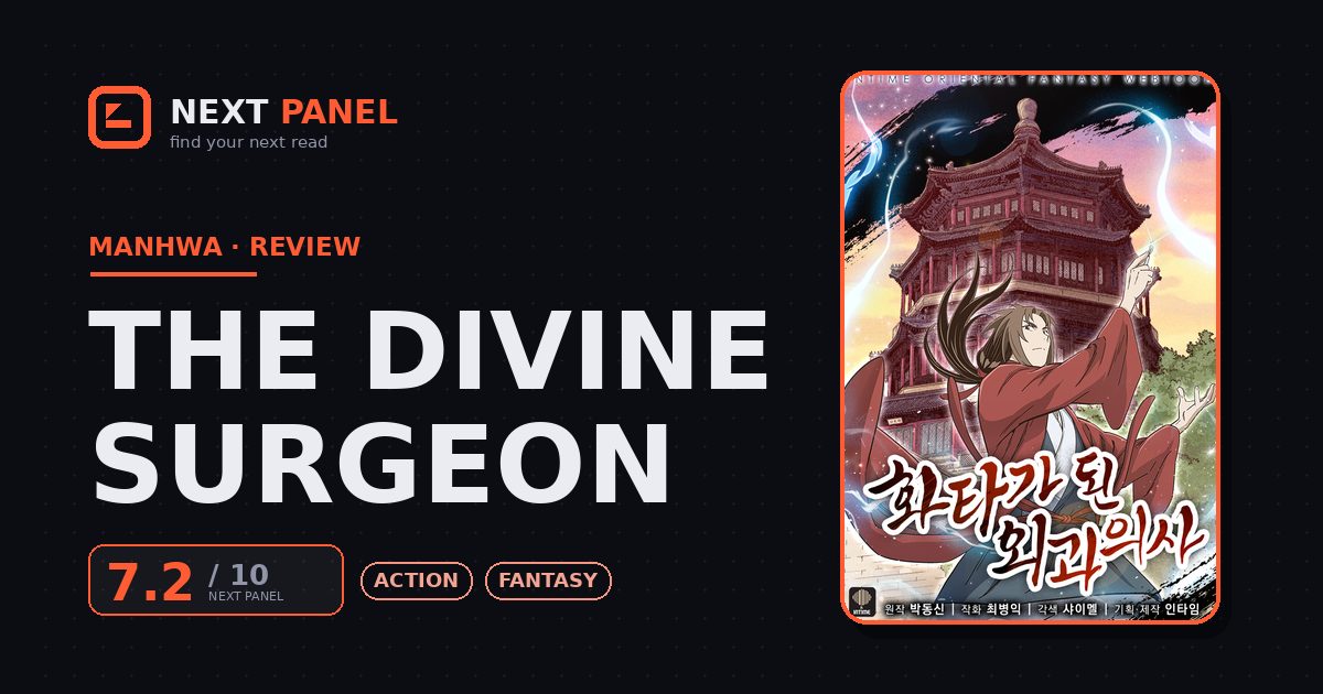 The Divine Surgeon cover - Next Panel review