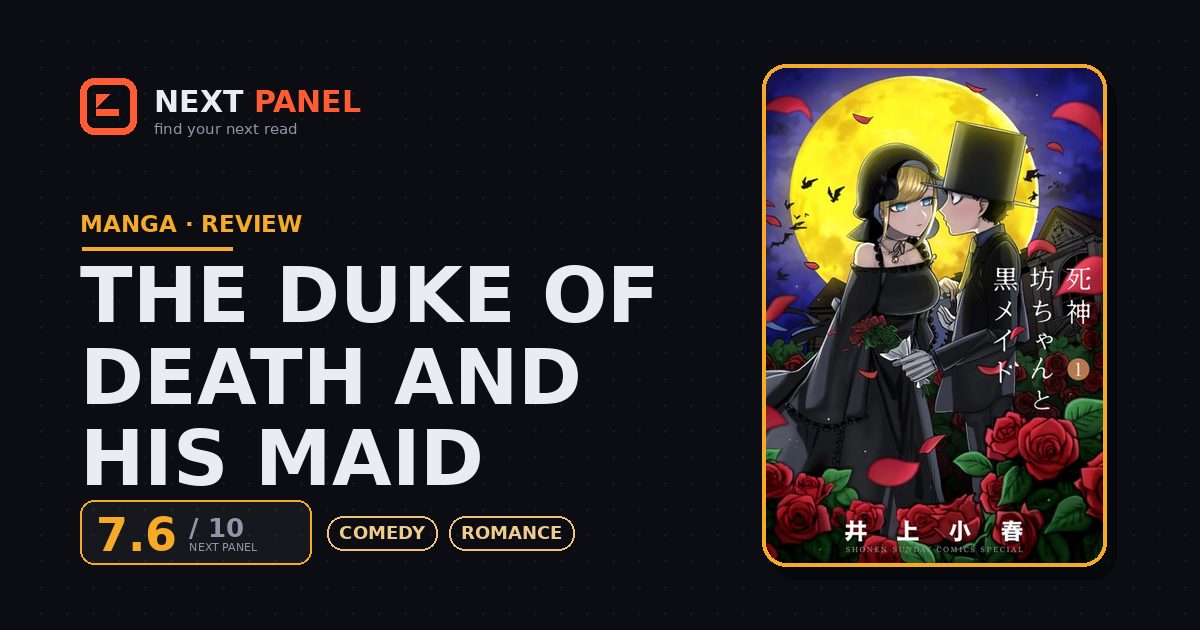 The Duke of Death and His Maid cover - Next Panel review