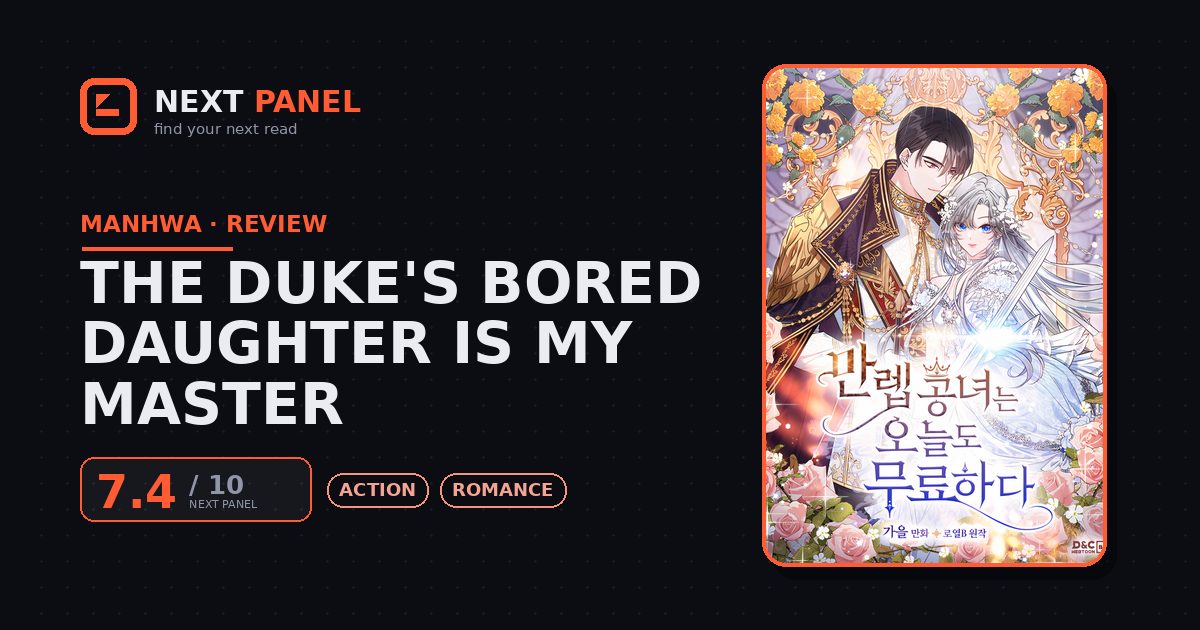 The Duke's Bored Daughter Is My Master cover - Next Panel review