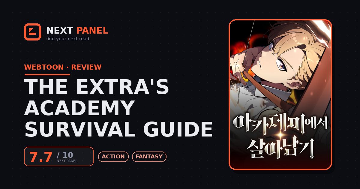 The Extra's Academy Survival Guide cover - Next Panel review
