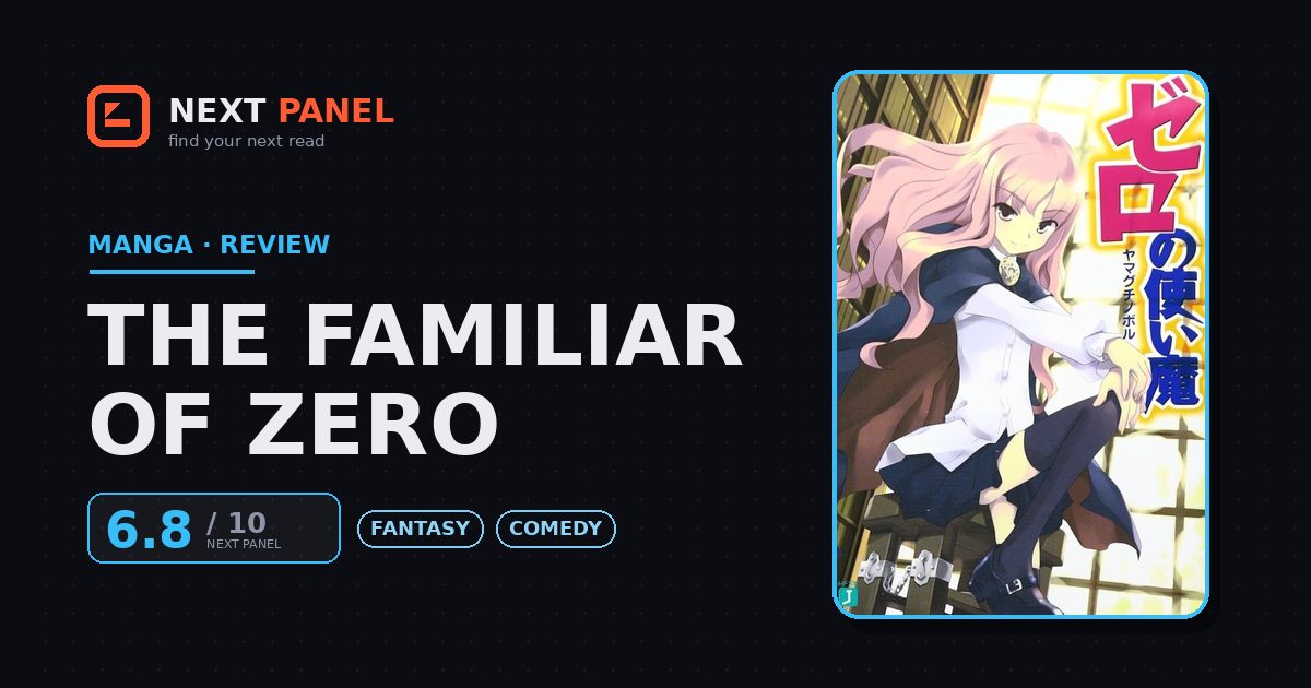 The Familiar of Zero cover - Next Panel review