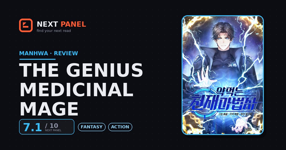 The Genius Medicinal Mage cover - Next Panel review