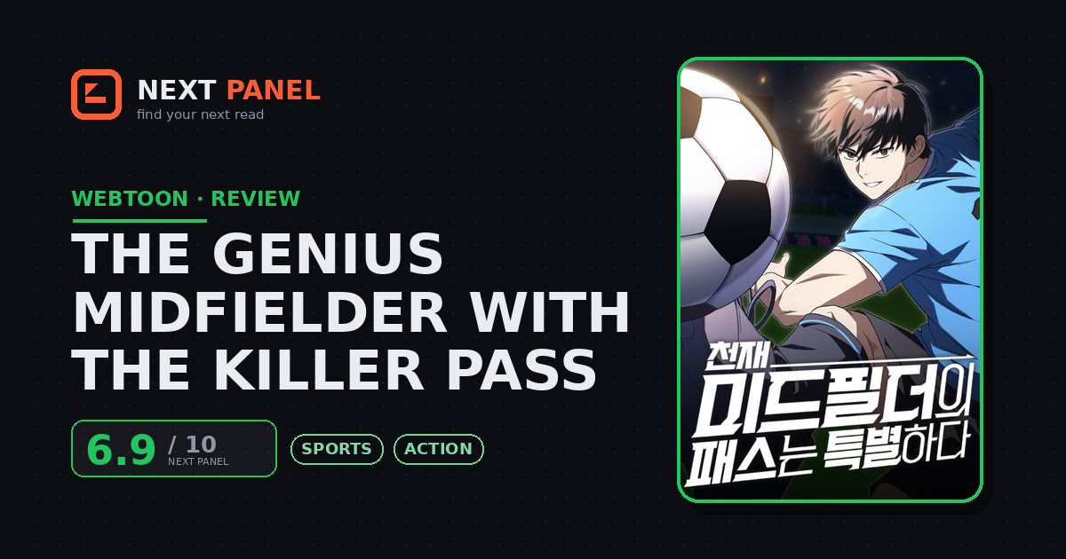 The Genius Midfielder with the Killer Pass cover - Next Panel review