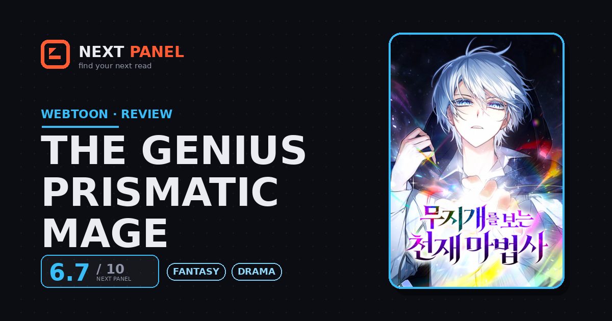 The Genius Prismatic Mage cover - Next Panel review
