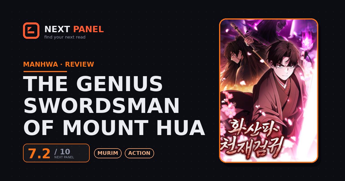 The Genius Swordsman of Mount Hua cover - Next Panel review