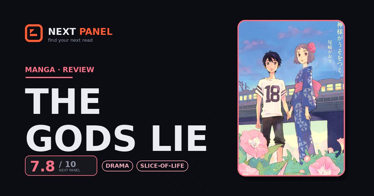 The Gods Lie cover - Next Panel review