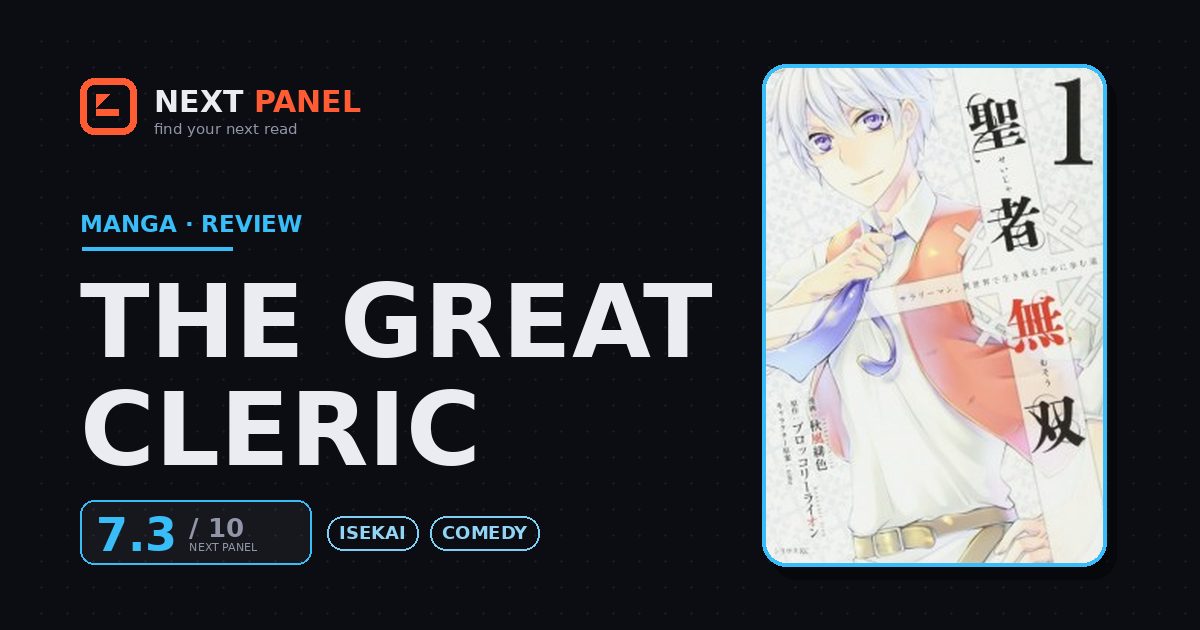 The Great Cleric cover - Next Panel review