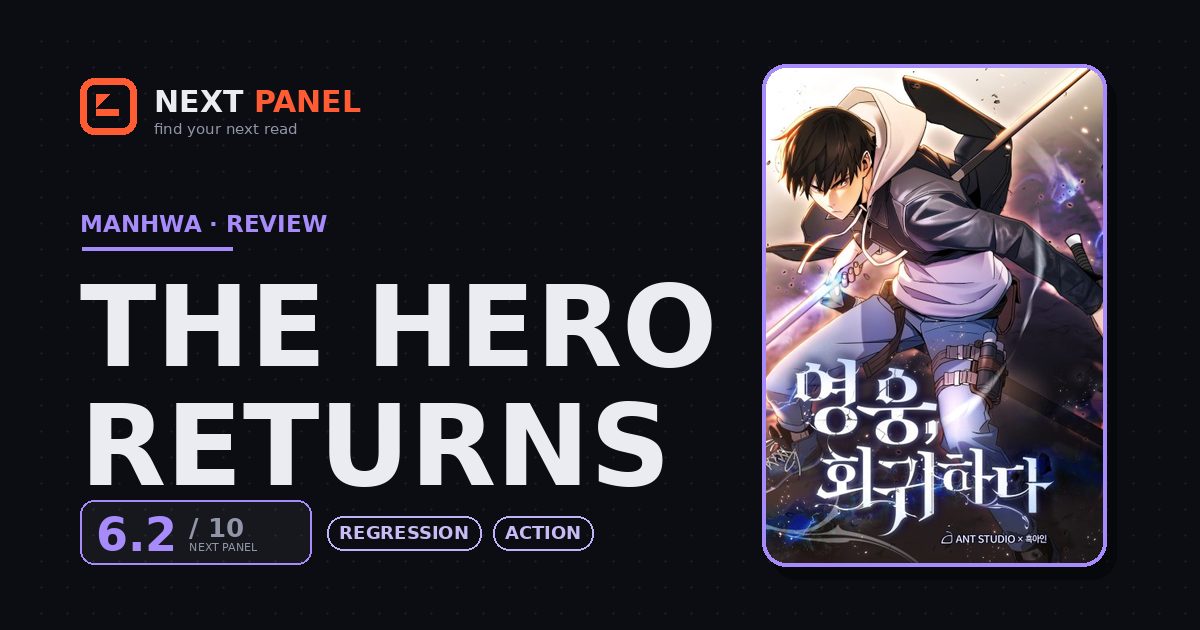 The Hero Returns cover - Next Panel review
