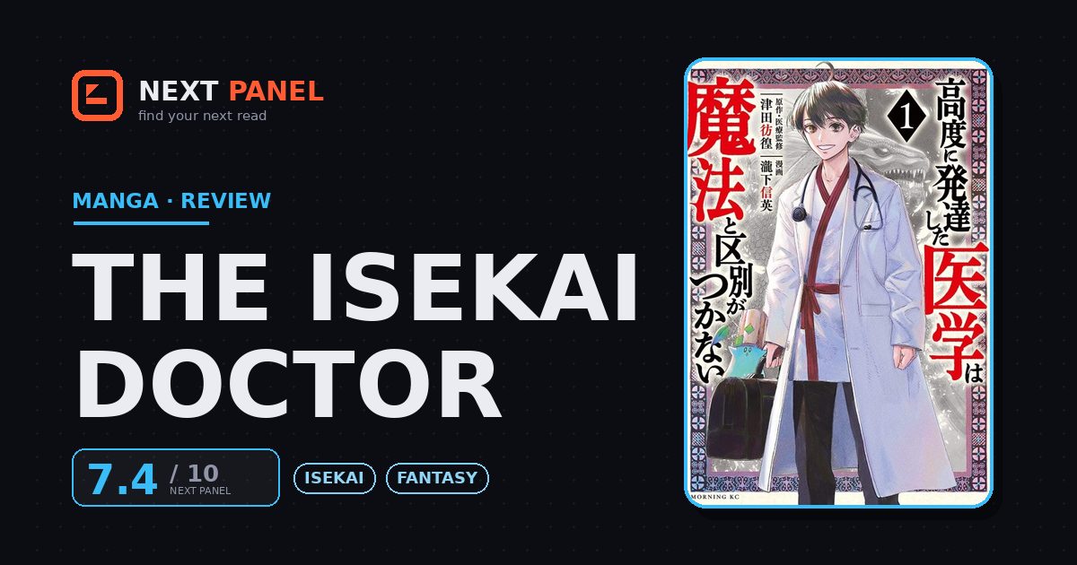 THE ISEKAI DOCTOR cover - Next Panel review