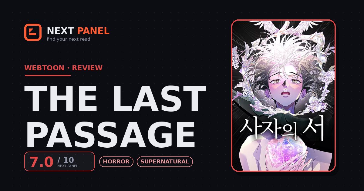 The Last Passage cover - Next Panel review