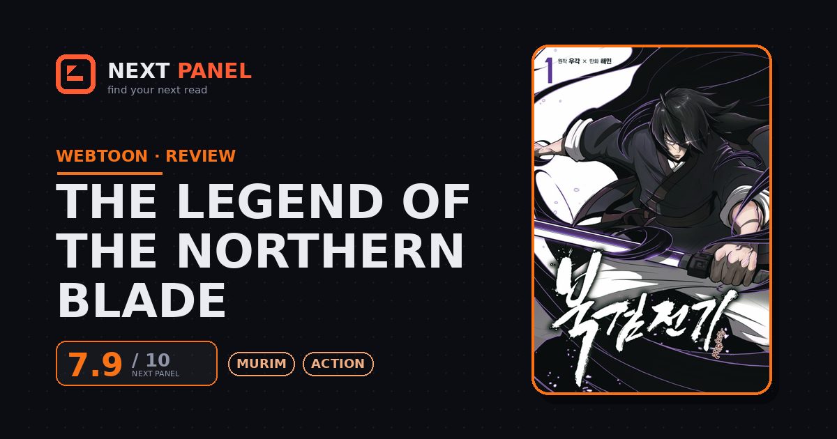 The Legend of the Northern Blade cover - Next Panel review