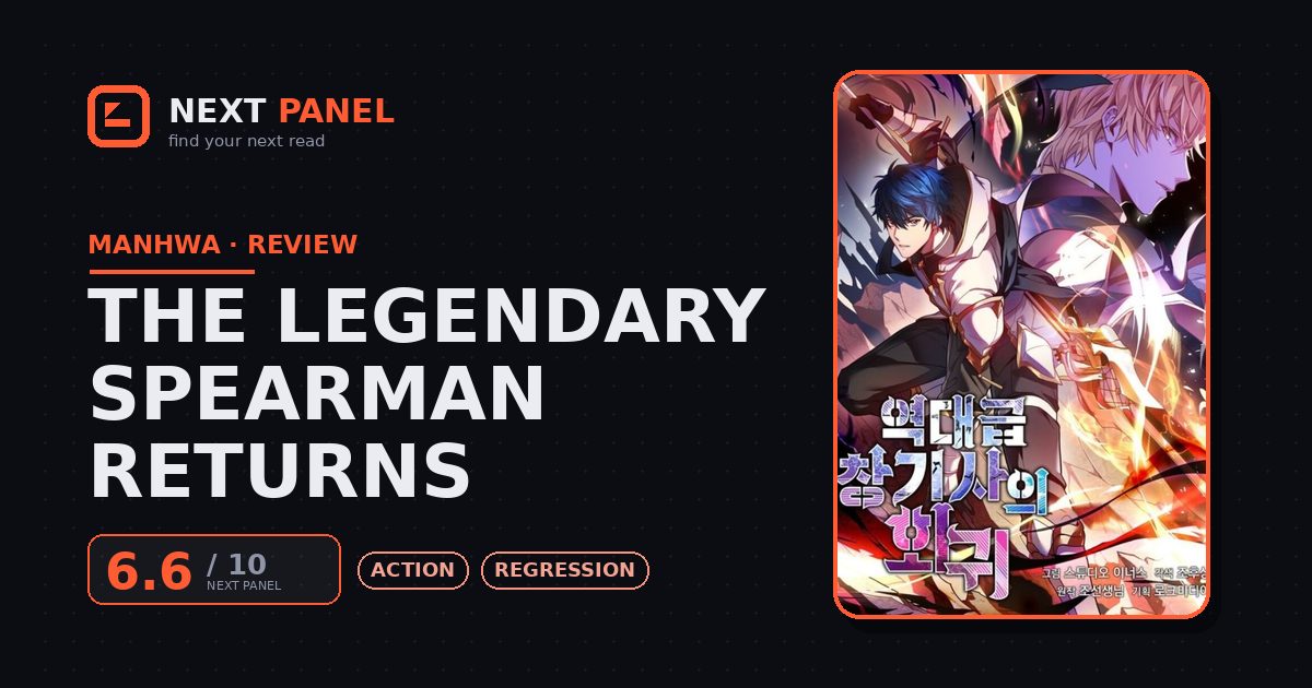 The Legendary Spearman Returns cover - Next Panel review