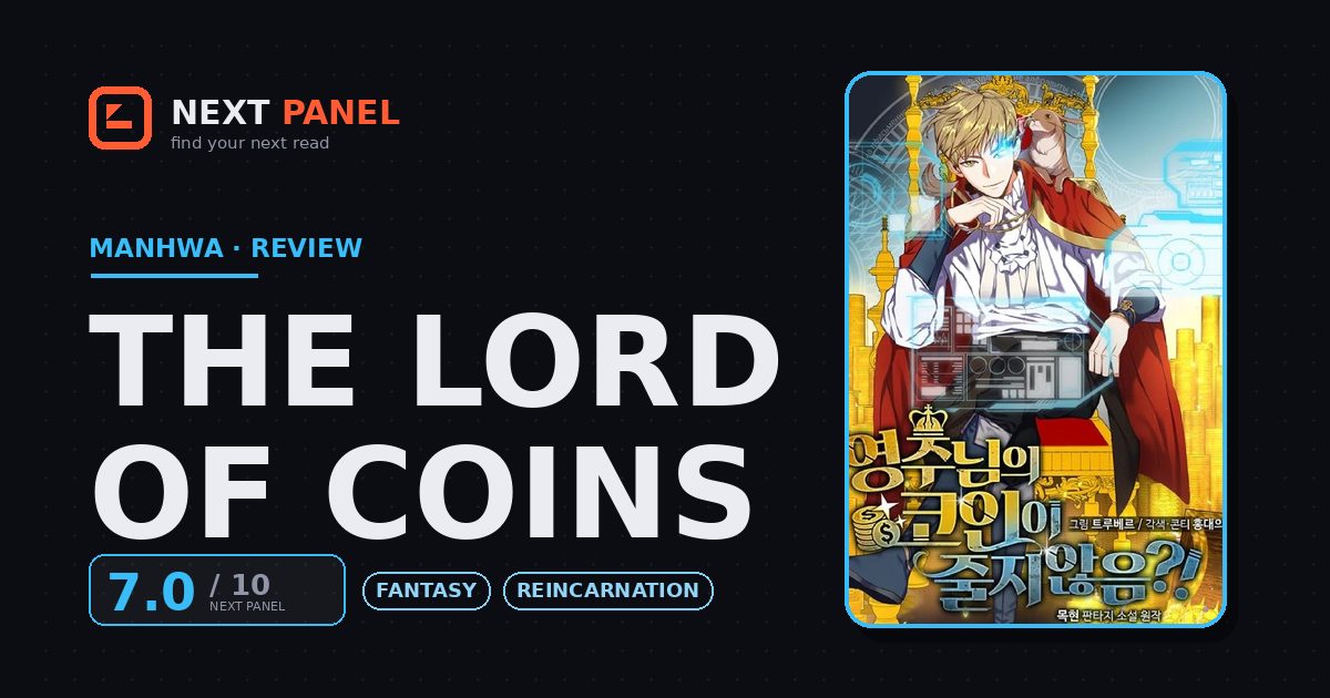 The Lord of Coins cover - Next Panel review