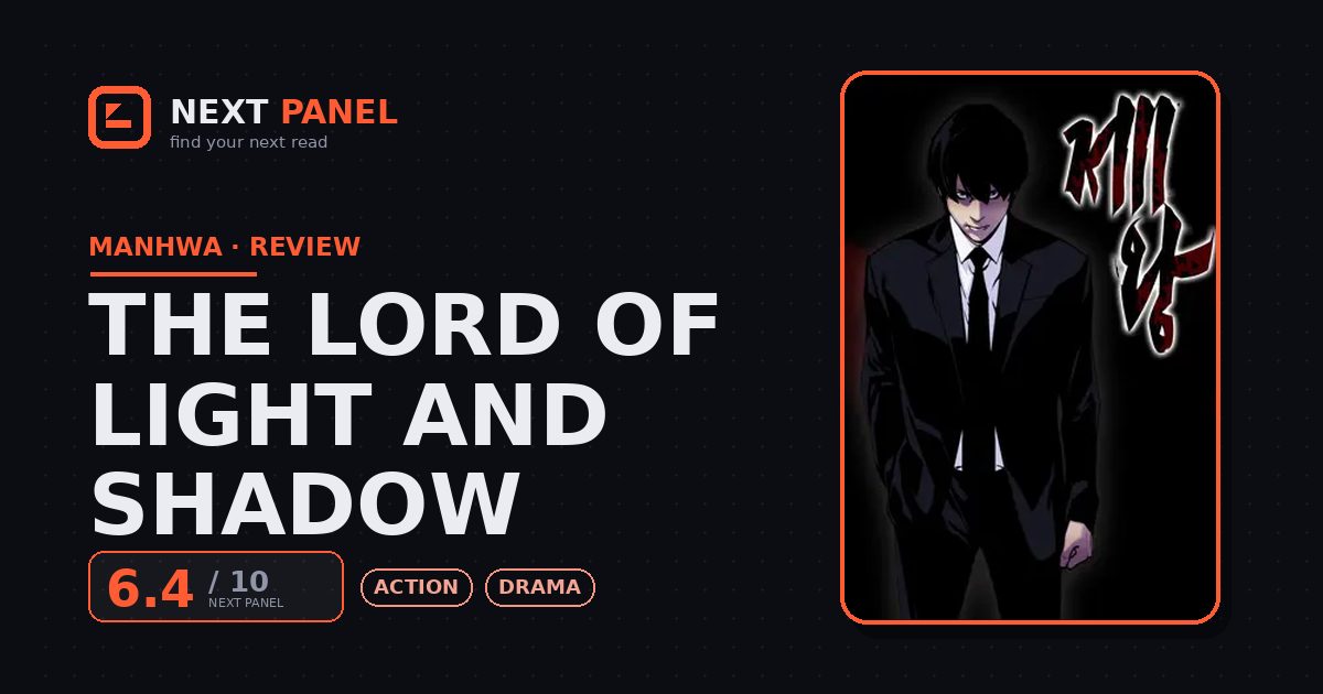 The Lord of Light and Shadow cover - Next Panel review