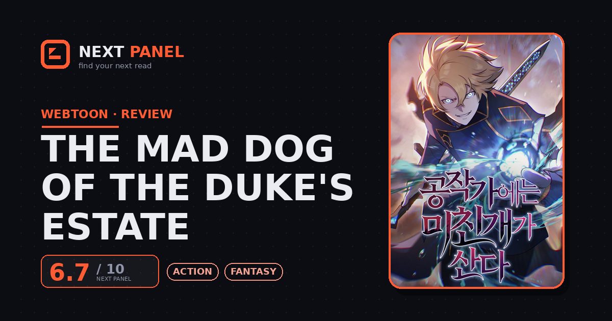 The Mad Dog of the Duke's Estate cover - Next Panel review