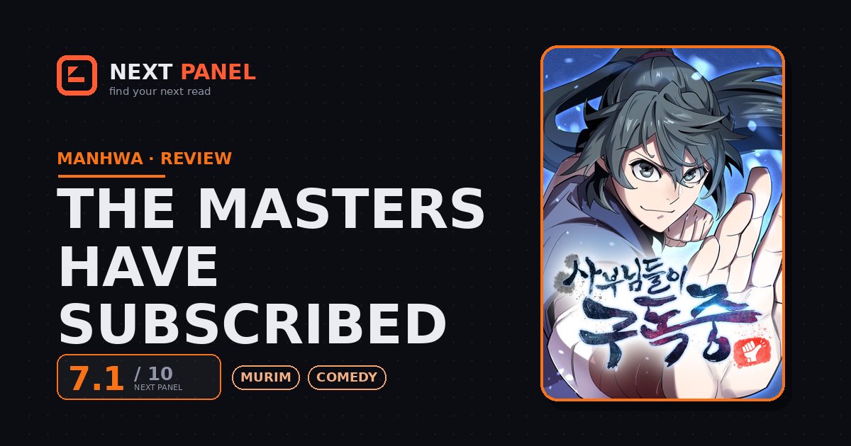 The Masters Have Subscribed cover - Next Panel review