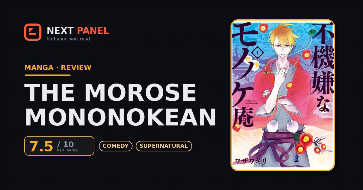 The Morose Mononokean cover - Next Panel review
