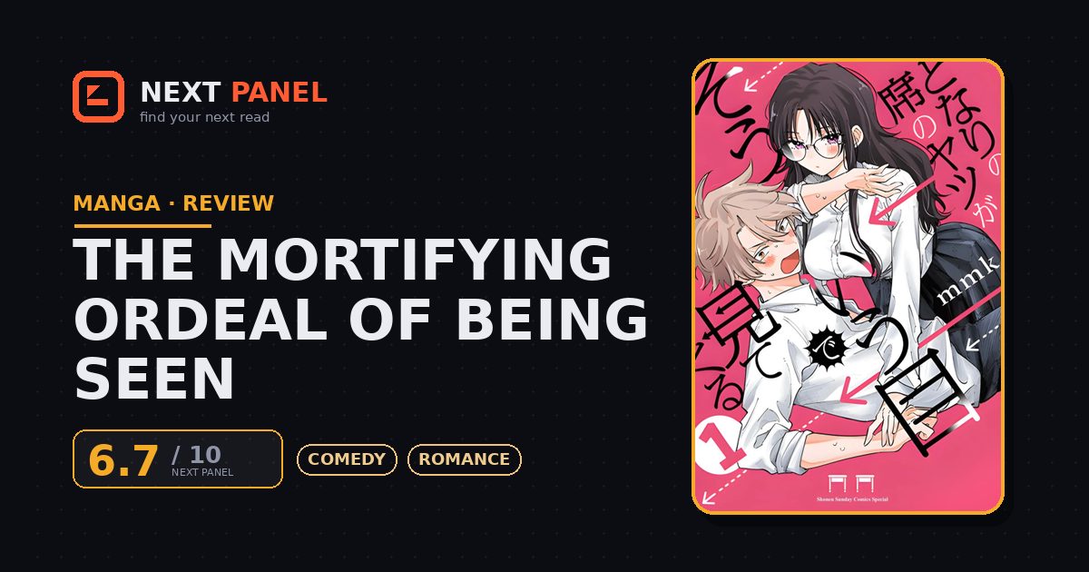 The Mortifying Ordeal of Being Seen cover - Next Panel review
