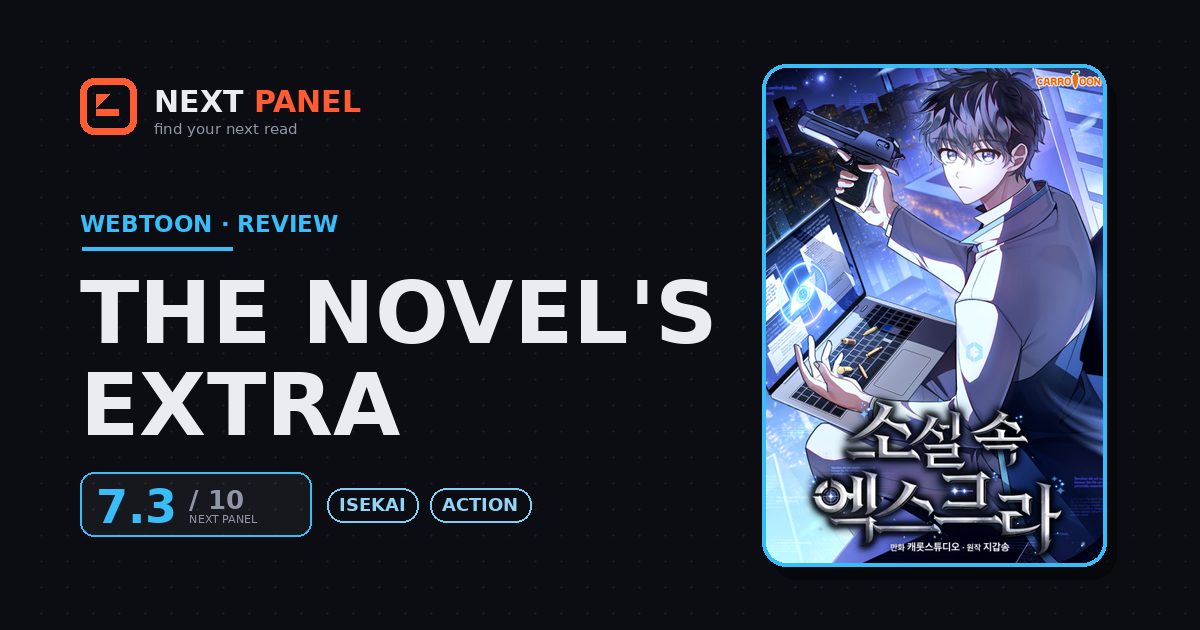 The Novel's Extra cover - Next Panel review