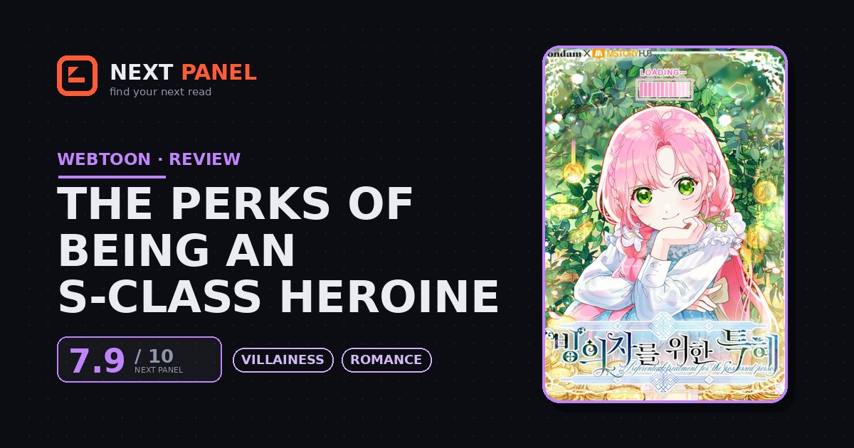 The Perks of Being an S-Class Heroine cover - Next Panel review
