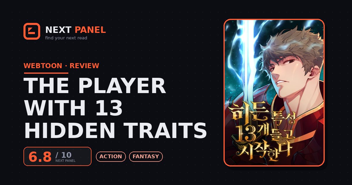 The Player with 13 Hidden Traits cover - Next Panel review