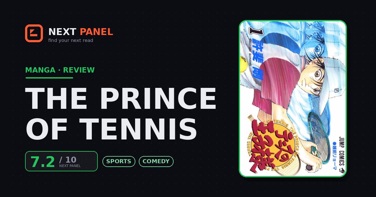 The Prince of Tennis cover - Next Panel review