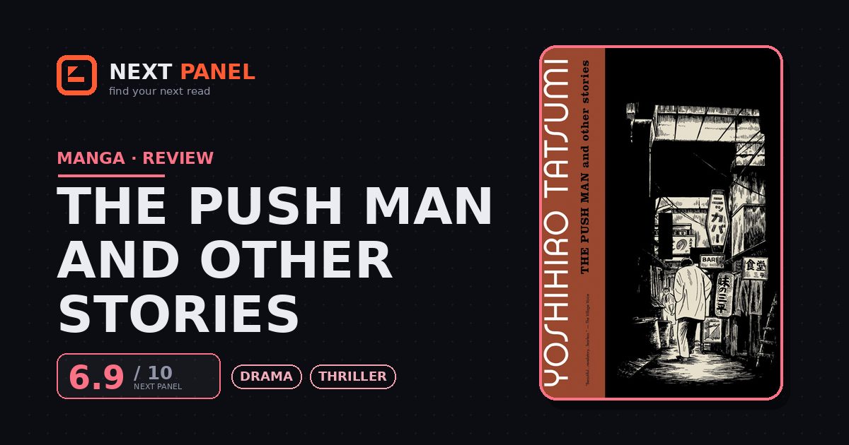 The Push Man and Other Stories cover - Next Panel review