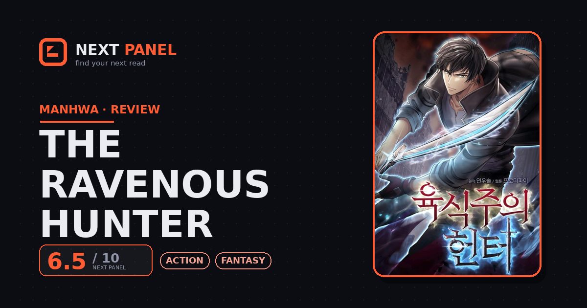 The Ravenous Hunter cover - Next Panel review