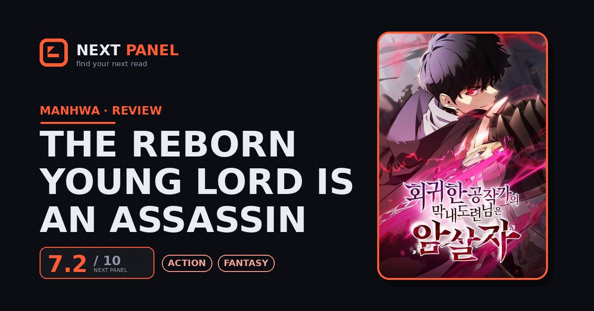The Reborn Young Lord is an Assassin cover - Next Panel review