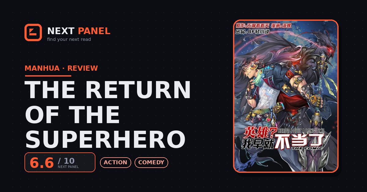 The Return of the Superhero cover - Next Panel review