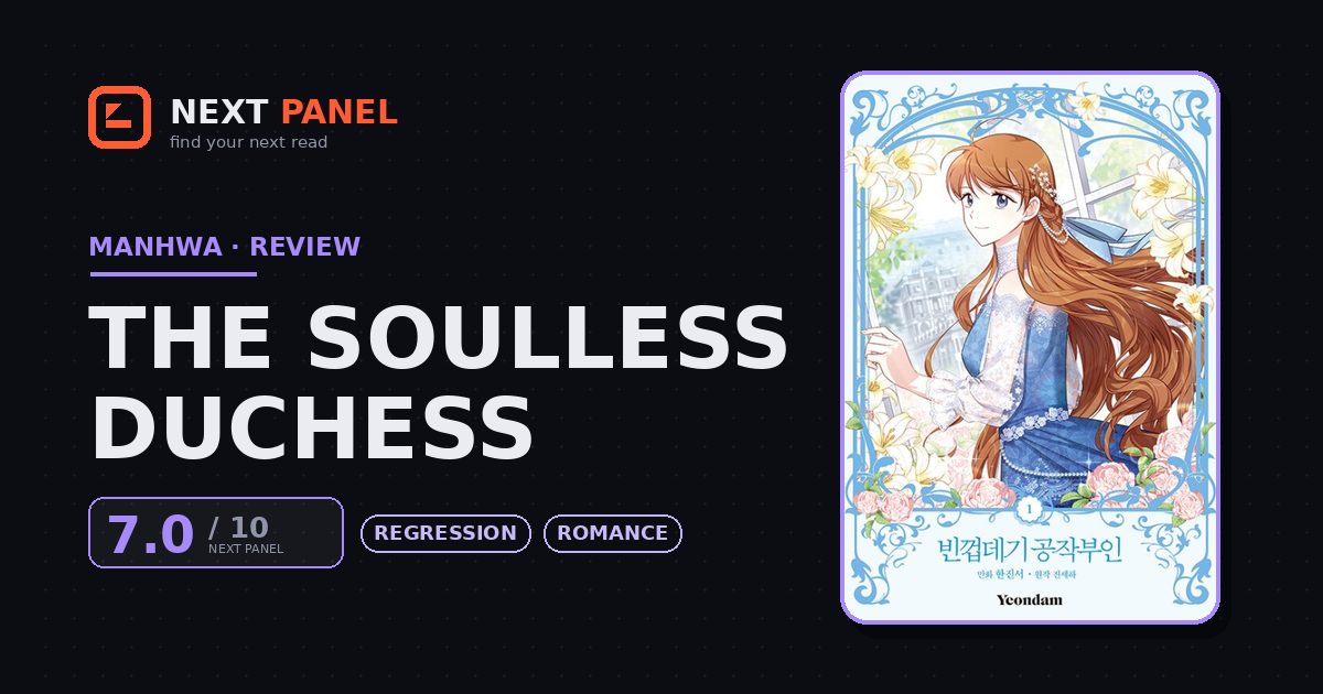 The Soulless Duchess cover - Next Panel review