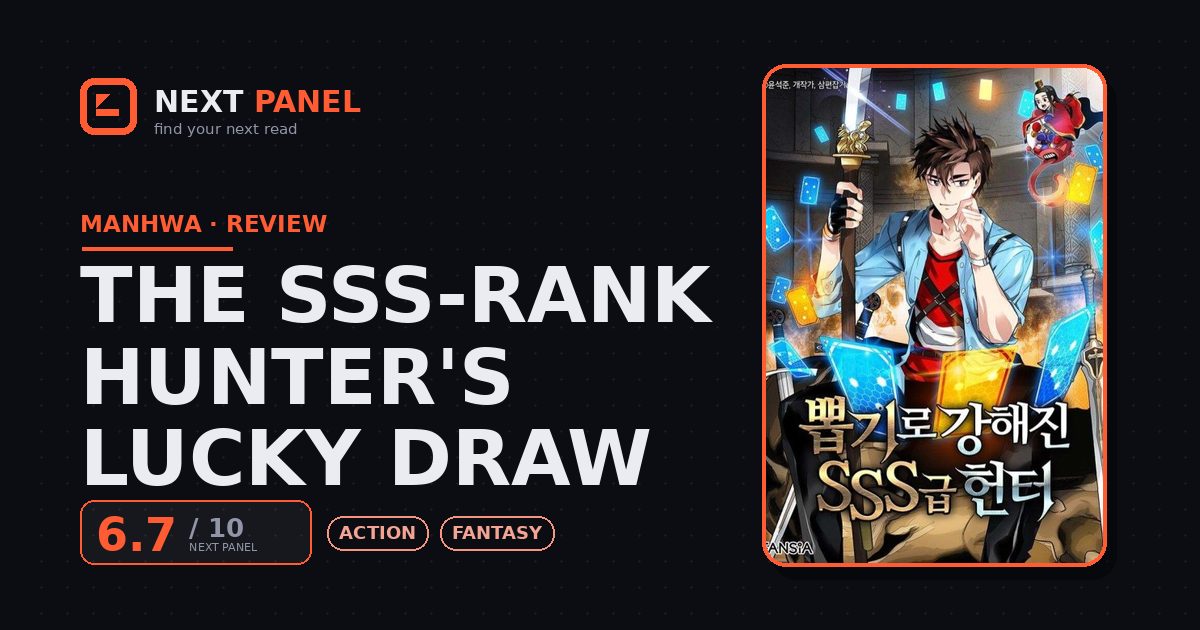 The SSS-Rank Hunter's Lucky Draw cover - Next Panel review