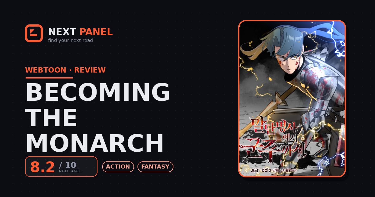 Becoming the Monarch cover - Next Panel review