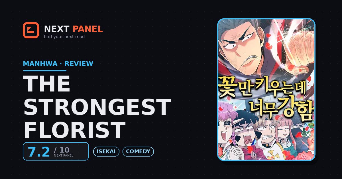 The Strongest Florist cover - Next Panel review