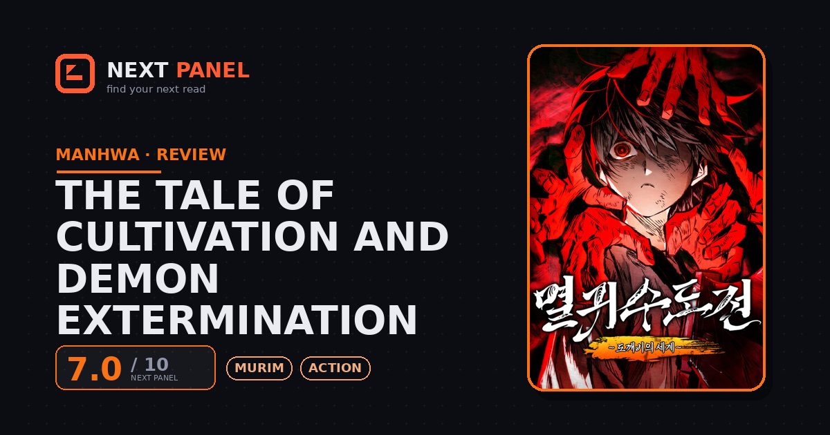 The Tale of Cultivation and Demon Extermination cover - Next Panel review