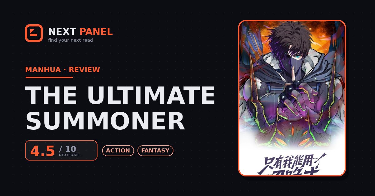 The Ultimate Summoner cover - Next Panel review