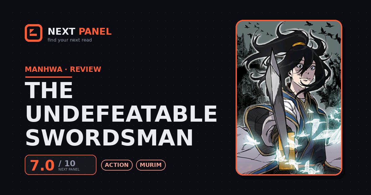 The Undefeatable Swordsman cover - Next Panel review