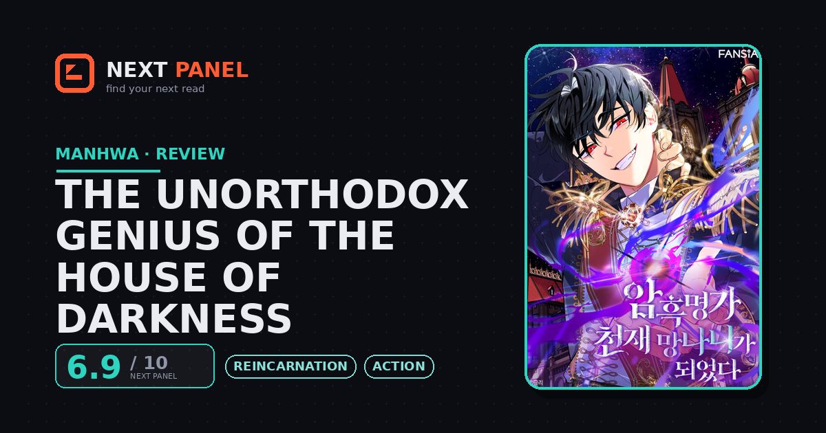 The Unorthodox Genius of the House of Darkness cover - Next Panel review