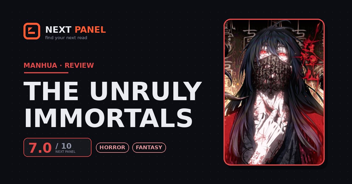 The Unruly Immortals cover - Next Panel review