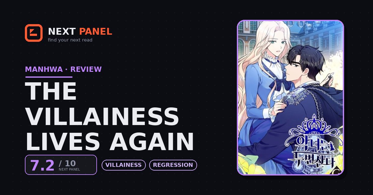 The Villainess Lives Again cover - Next Panel review