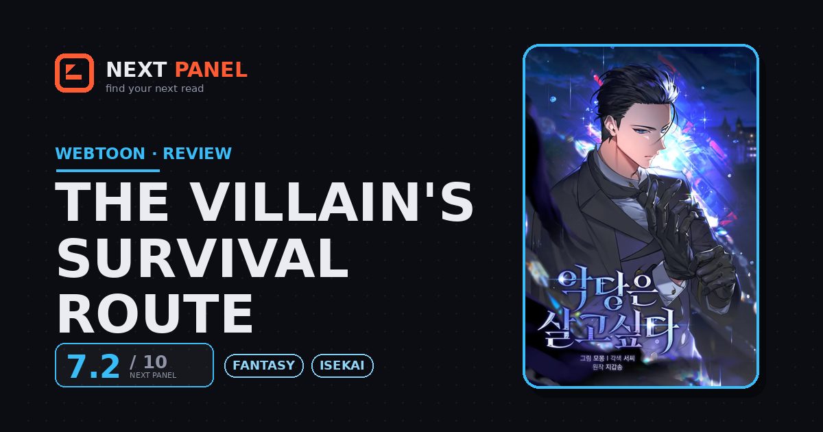 The Villain's Survival Route cover - Next Panel review