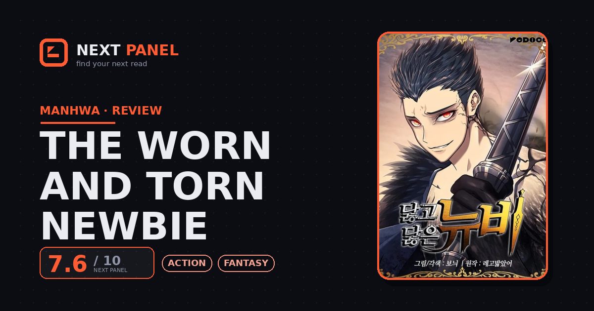 The Worn and Torn Newbie cover - Next Panel review